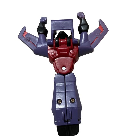 Transformers Animated Starscream toy loose McDonalds 2008 Decepticon - Picture 5 of 9